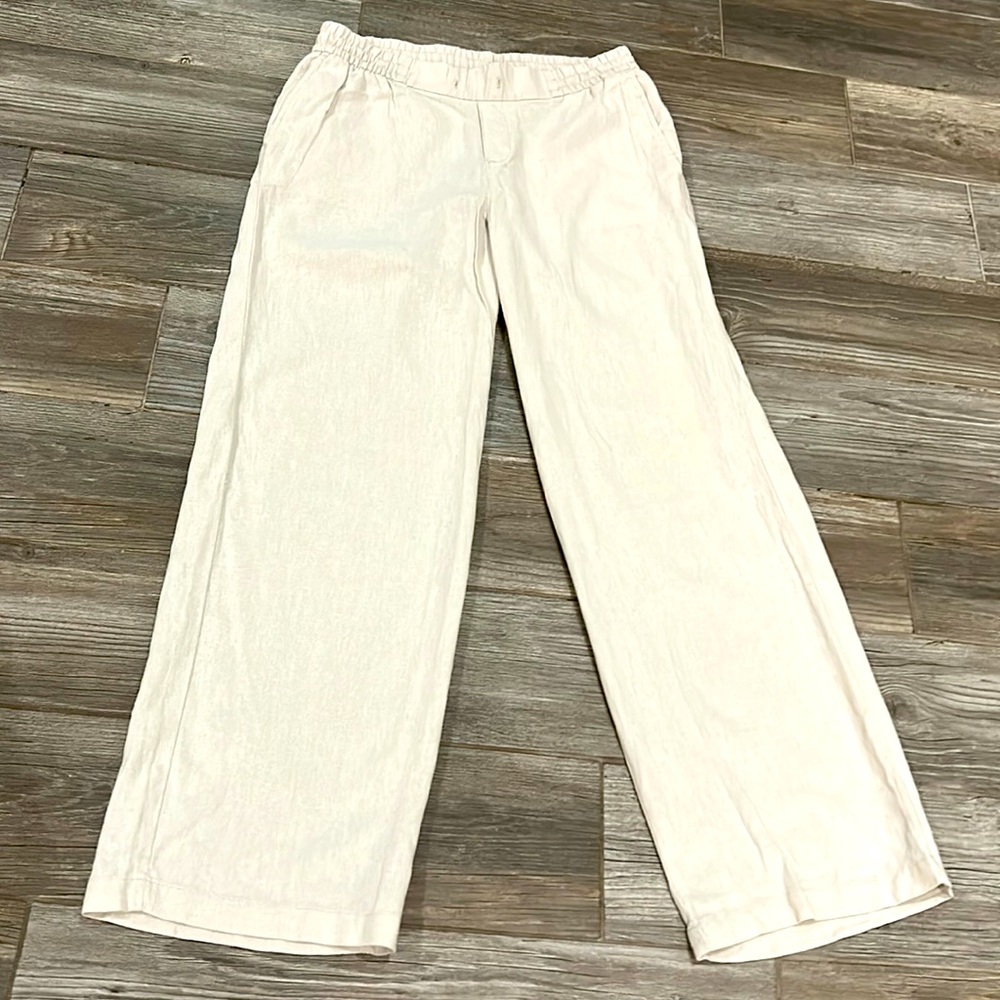 Size Small Linen Wide Leg Pants